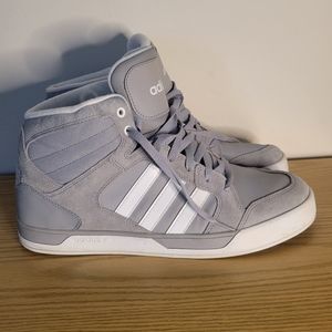 adidas Men's Neo Raleigh High Top Sneakers - Size (11) - Excellent Condition
